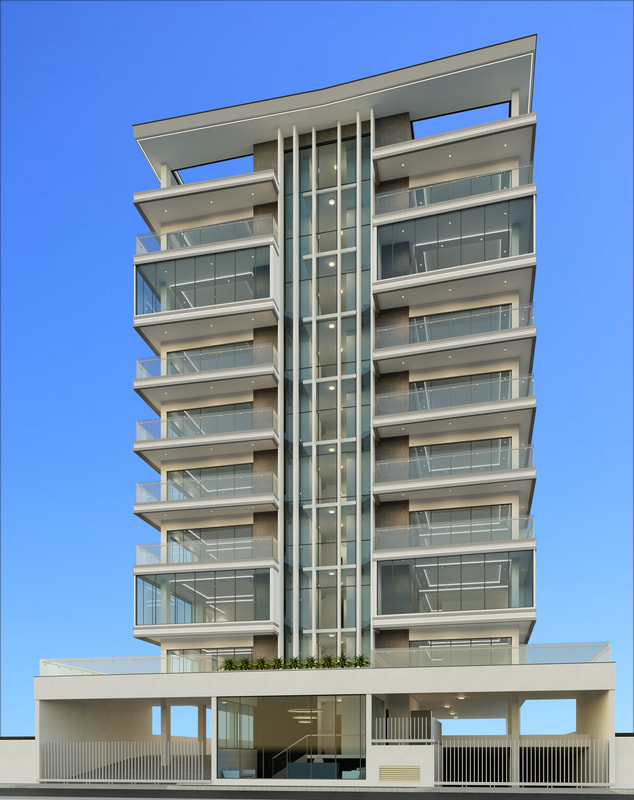 GR Tower - Día Frente