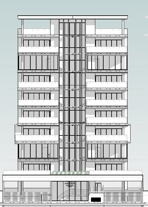 GR Tower - Elevación